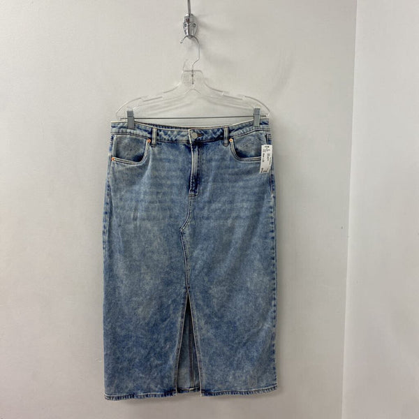 r jeans WOMEN'S SKIRT blue L32