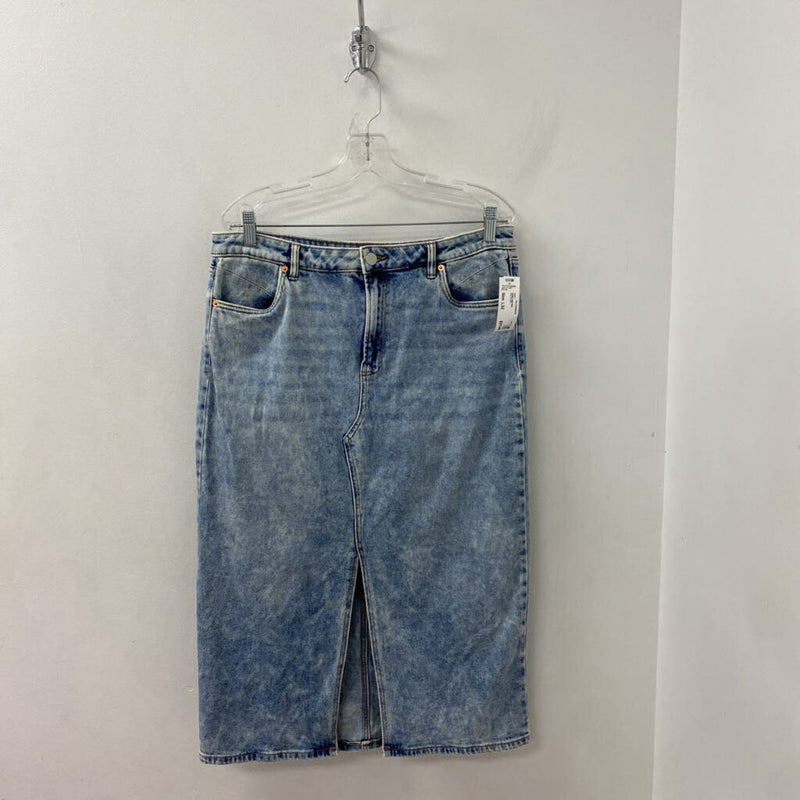 r jeans WOMEN'S SKIRT blue L32