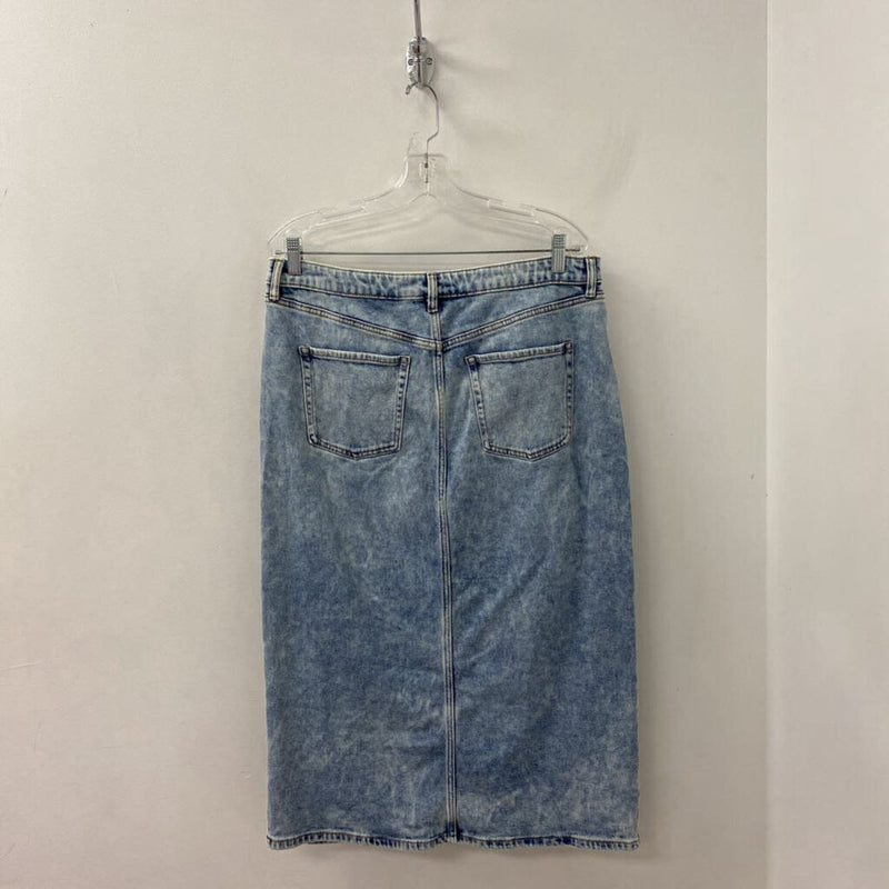 r jeans WOMEN'S SKIRT blue L32
