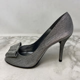 STUART WEITZMAN WOMEN'S HEELS silver 9.5