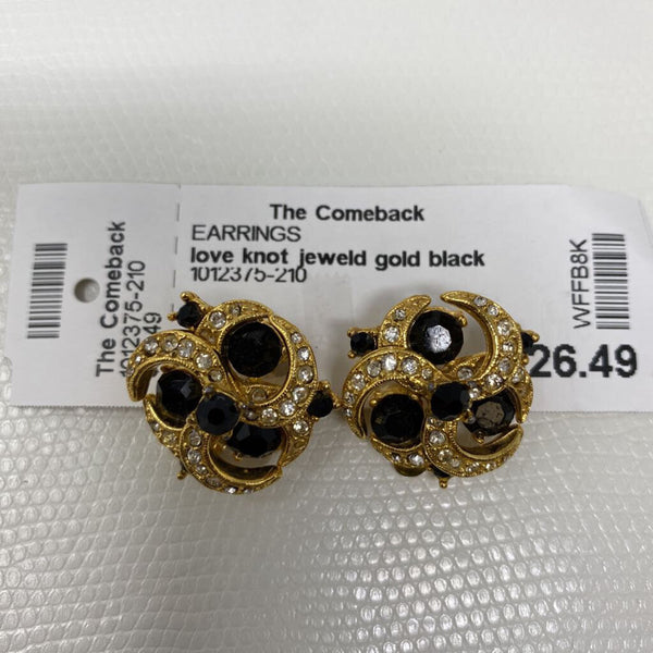 WOMEN'S EARRINGS gold blue