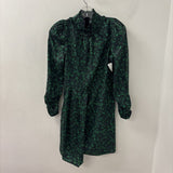 WOMEN'S DRESS navy green mix S