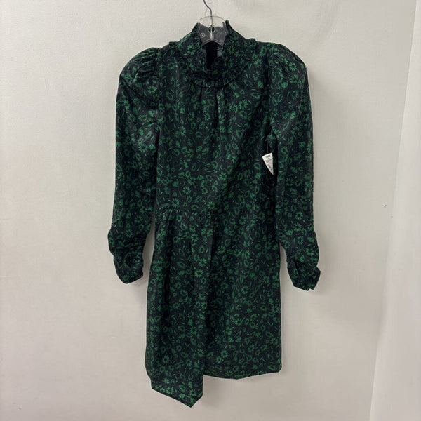 WOMEN'S DRESS navy green mix S