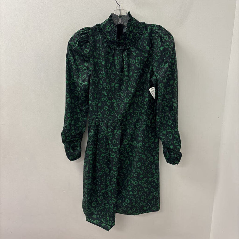 WOMEN'S DRESS navy green mix S