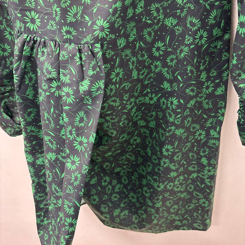 WOMEN'S DRESS navy green mix S