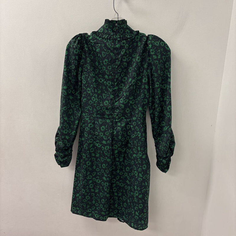 WOMEN'S DRESS navy green mix S