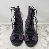WOMEN'S HEELS purple black mix 39