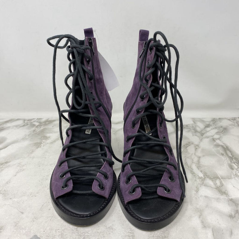 WOMEN'S HEELS purple black mix 39