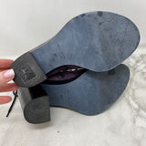 WOMEN'S HEELS purple black mix 39