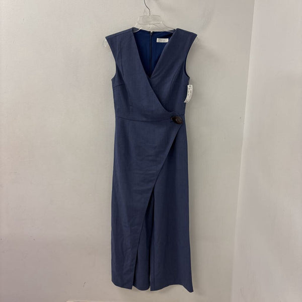 OAK + FORT WOMEN'S JUMPSUIT blue XS