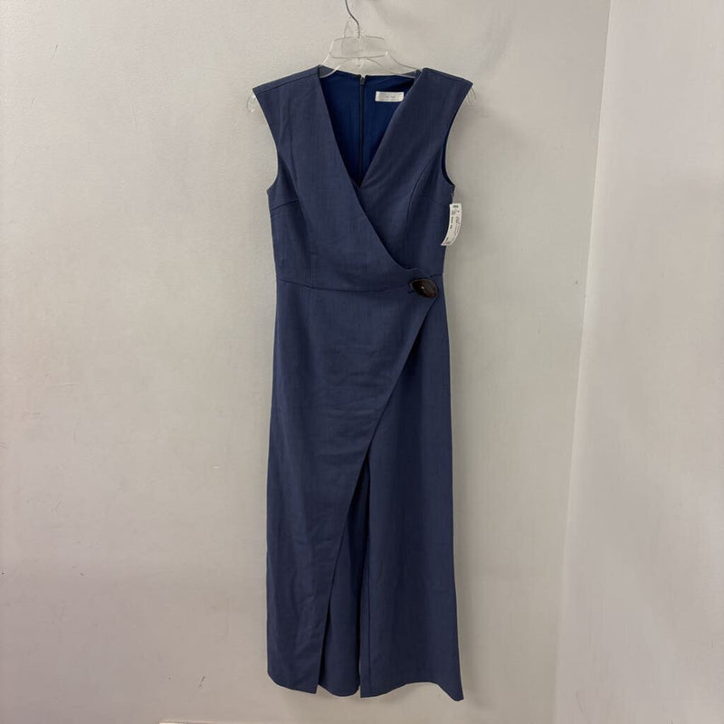 OAK + FORT WOMEN'S JUMPSUIT blue XS