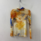 WILFRED WOMEN'S TOP orange multi mix XS