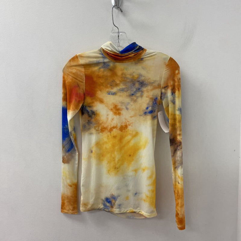 WILFRED WOMEN'S TOP orange multi mix XS