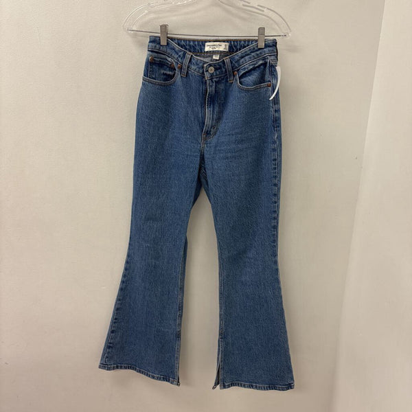 ABERCROMBIE & FITCH WOMEN'S JEANS blue XS/25S