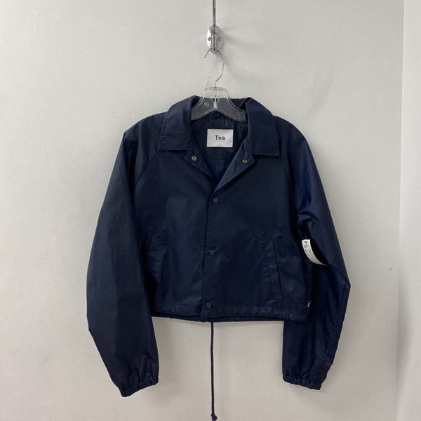 TNA WOMEN'S COAT navy S
