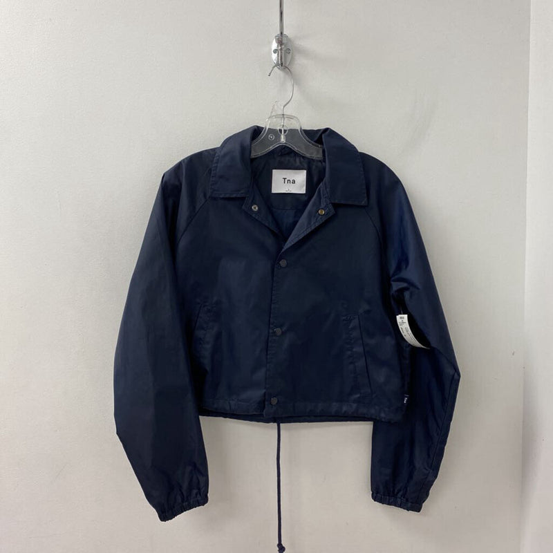 TNA WOMEN'S COAT navy S