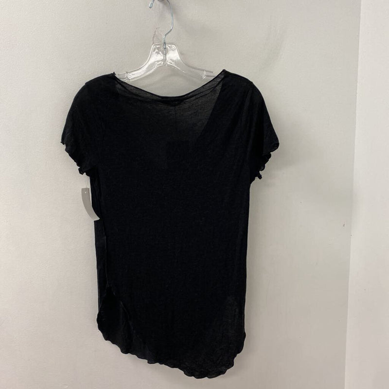ZARA WOMEN'S T-SHIRT black S