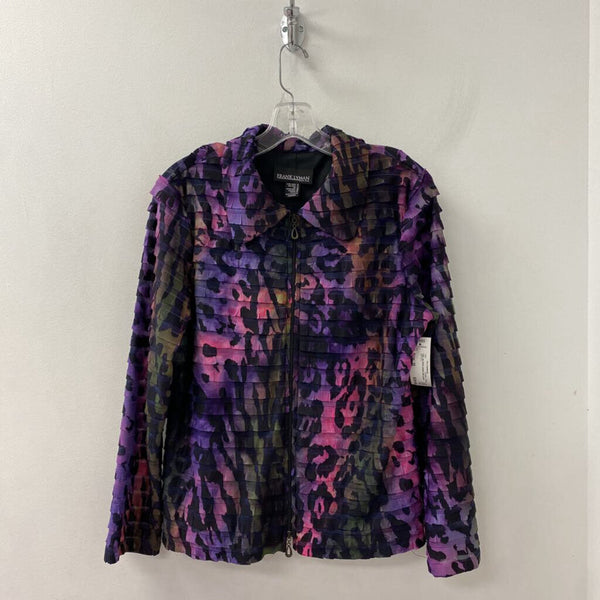 FRANK LYMAN WOMEN'S TOP black purple pink green 12