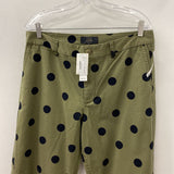 J CREW WOMEN'S PANTS olive black 12