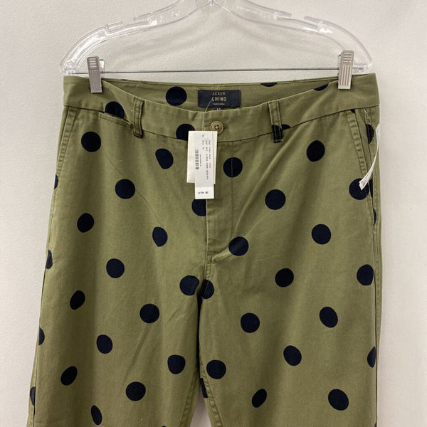 J CREW WOMEN'S PANTS olive black 12