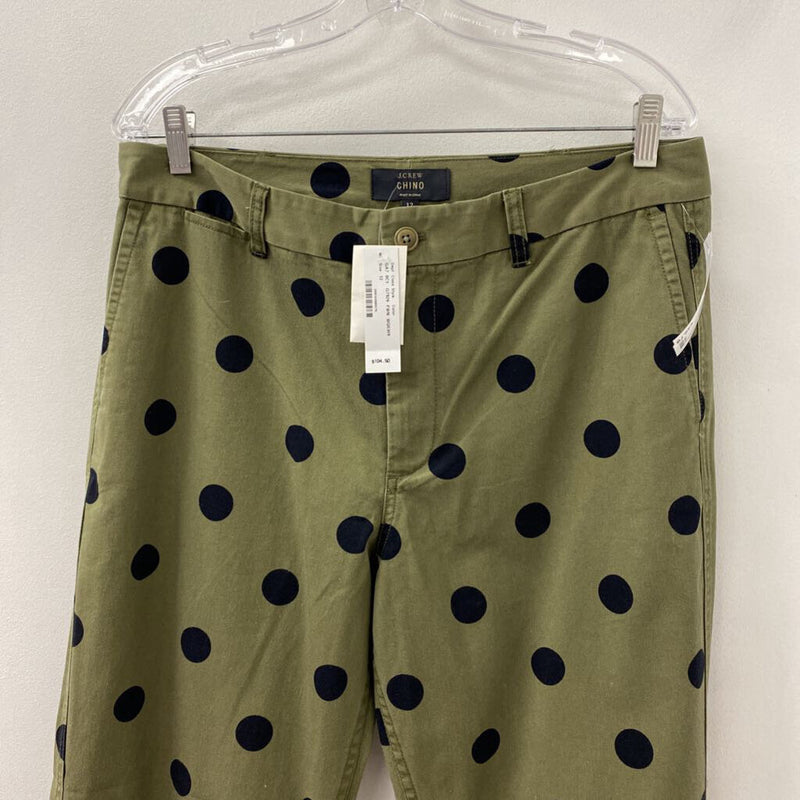 J CREW WOMEN'S PANTS olive black 12