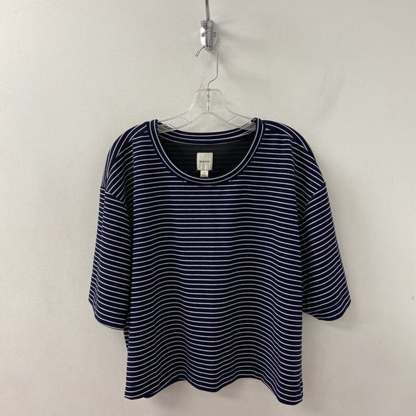 MAEVE WOMEN'S TOP navy white XL