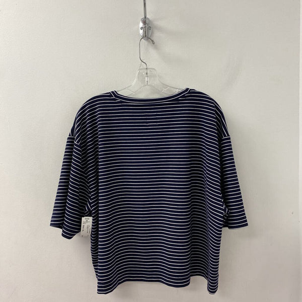 MAEVE WOMEN'S TOP navy white XL
