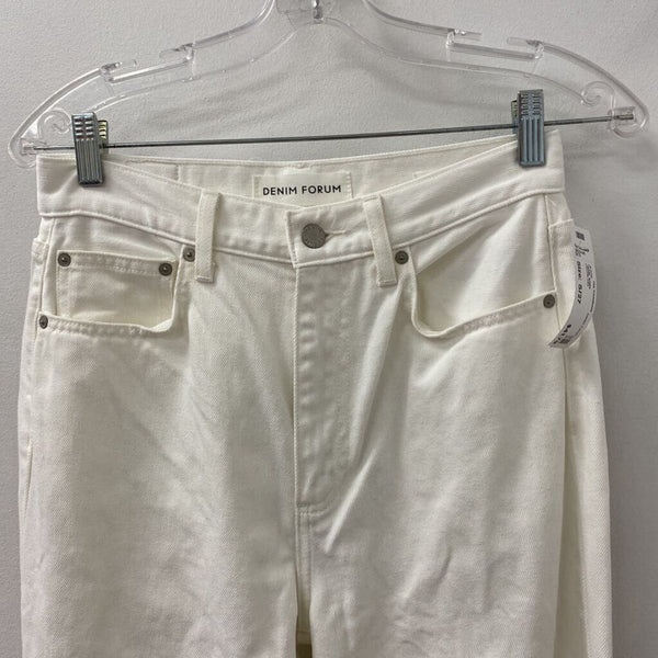 Denim Forum WOMEN'S JEANS white S/27