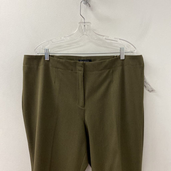TALBOTS WOMEN'S PLUS BOTTOM olive 20W