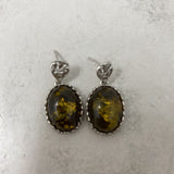 925 WOMEN'S EARRINGS olive silver
