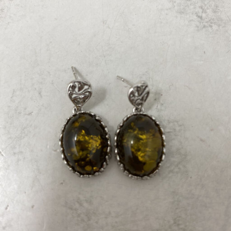 925 WOMEN'S EARRINGS olive silver