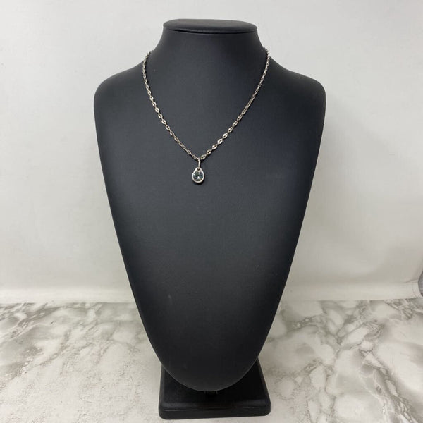 UNO DE 50 WOMEN'S NECKLACE silver blue mix