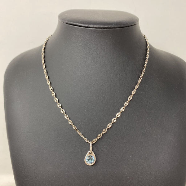 UNO DE 50 WOMEN'S NECKLACE silver blue mix