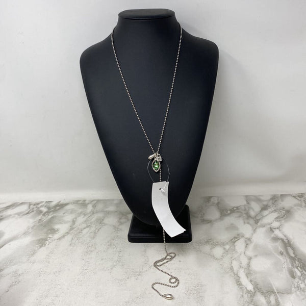 UNO DE 50 WOMEN'S NECKLACE silver green mix