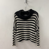 WOODEN SHIPS WOMEN'S SWEATER black white mix XS