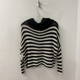 WOODEN SHIPS WOMEN'S SWEATER black white mix XS