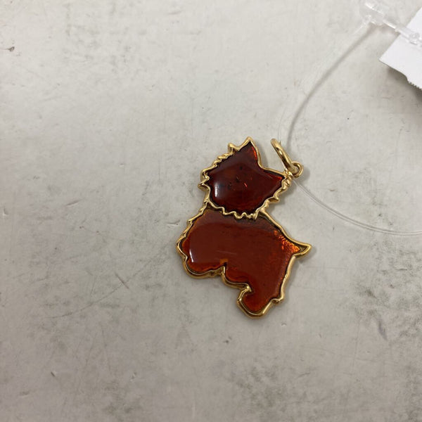 925 WOMEN'S PENDANT maple gold