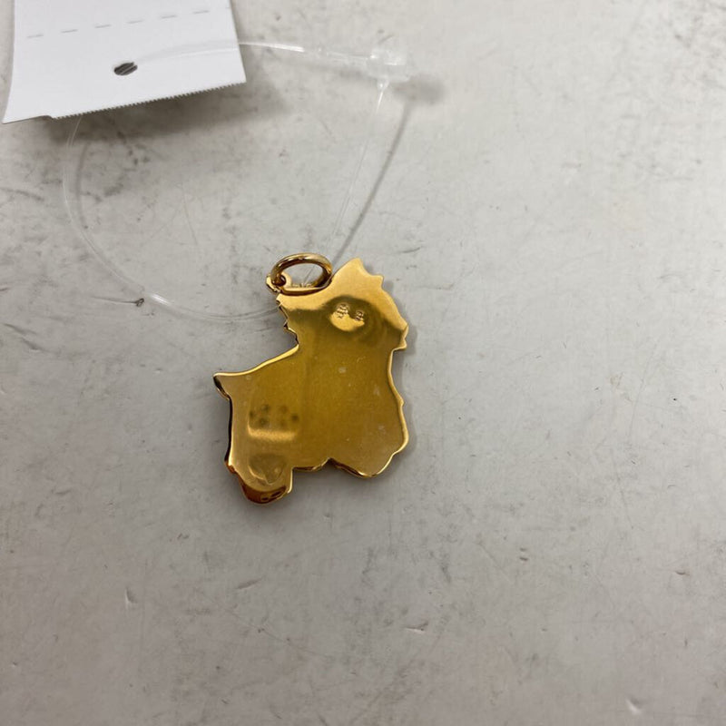 925 WOMEN'S PENDANT maple gold