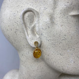 925 WOMEN'S EARRINGS yellow gold