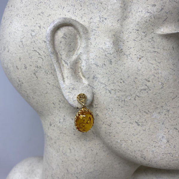 925 WOMEN'S EARRINGS yellow gold