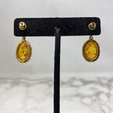 925 WOMEN'S EARRINGS yellow gold