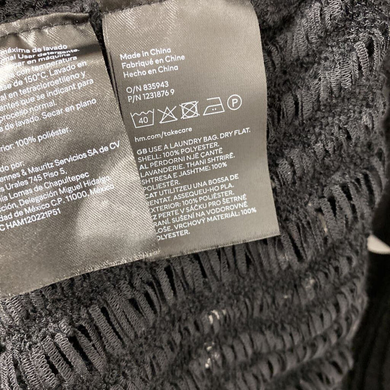 H&M WOMEN'S DRESS black L