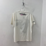 WOMEN'S T-SHIRT white black mix S