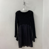 ELISA CAVALETTI WOMEN'S DRESS black grey gold XS