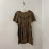 ELISA CAVALETTI WOMEN'S DRESS brown copper S