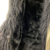 MAJE WOMEN'S COAT olive black M/2