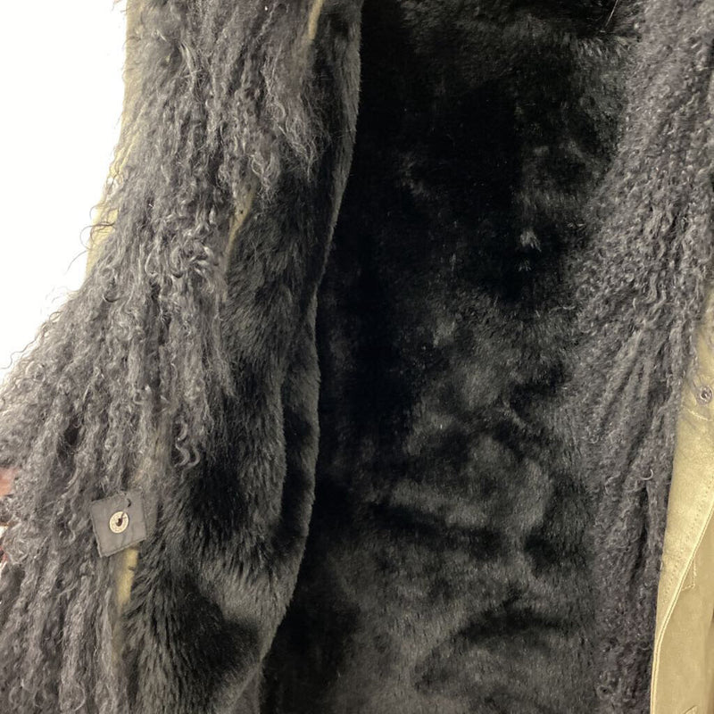 MAJE WOMEN'S COAT olive black M/2