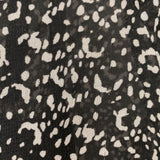 DESIGN LAB WOMEN'S DRESS black white XS
