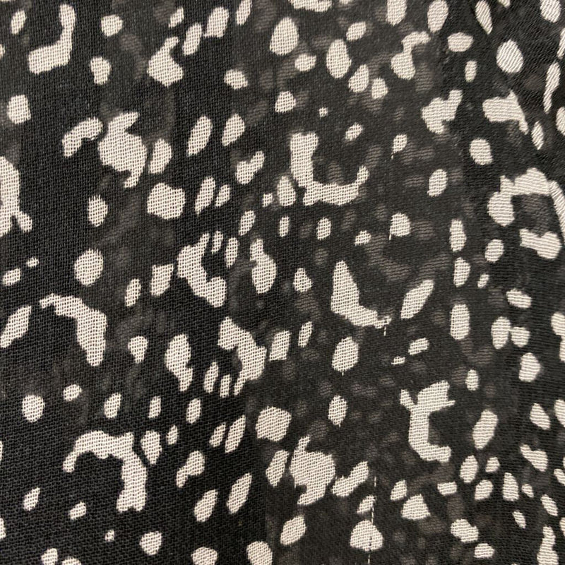 DESIGN LAB WOMEN'S DRESS black white XS