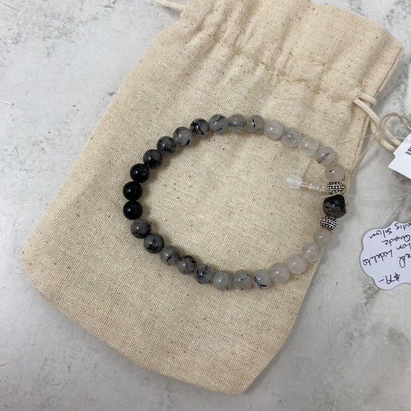 FIFI CREATIONS WOMEN'S BRACELET white black